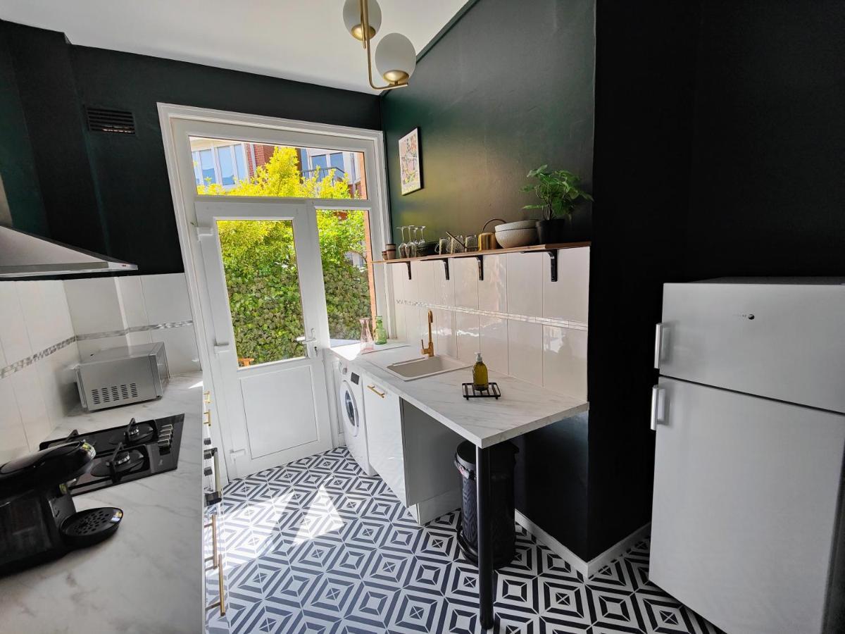Le Rainbow - Grand Studio Avec Terrasse Dunkirk Exterior foto