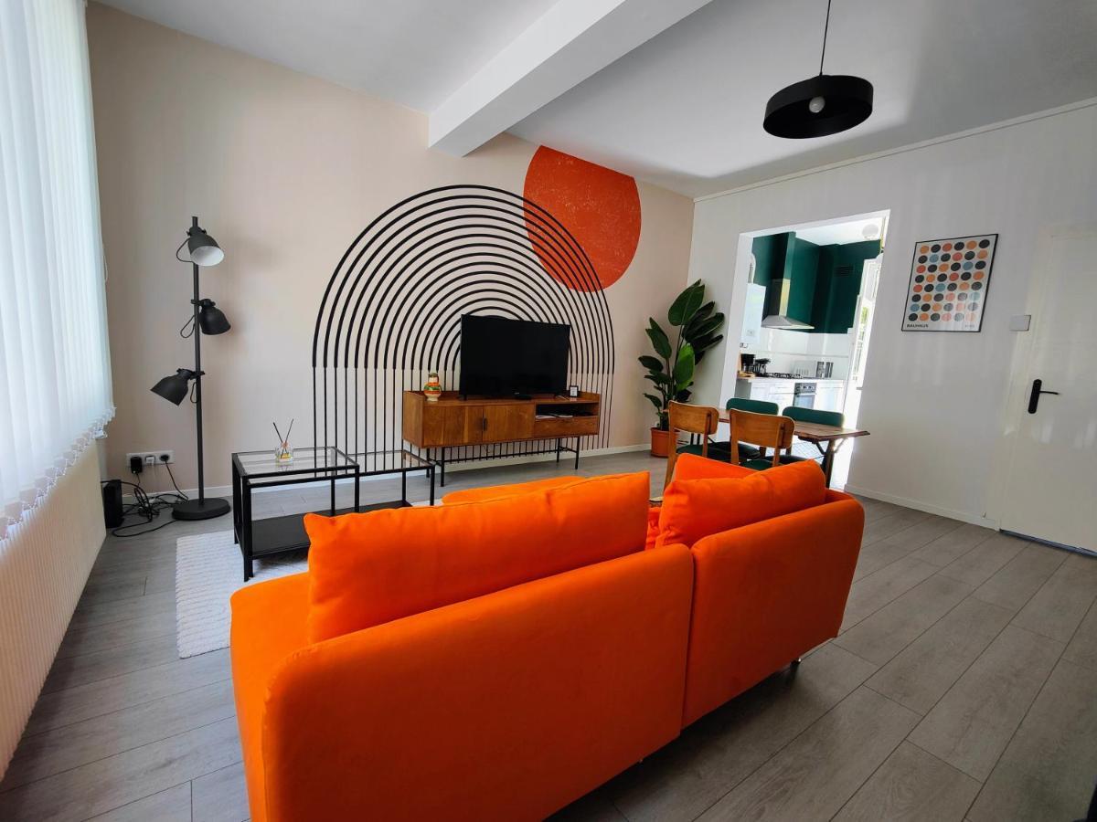 Le Rainbow - Grand Studio Avec Terrasse Dunkirk Exterior foto