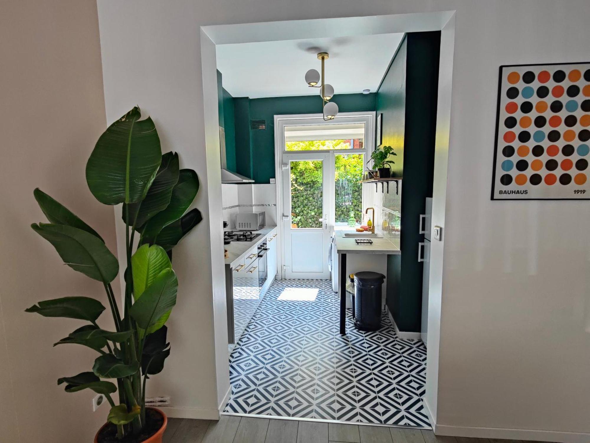 Le Rainbow - Grand Studio Avec Terrasse Dunkirk Exterior foto